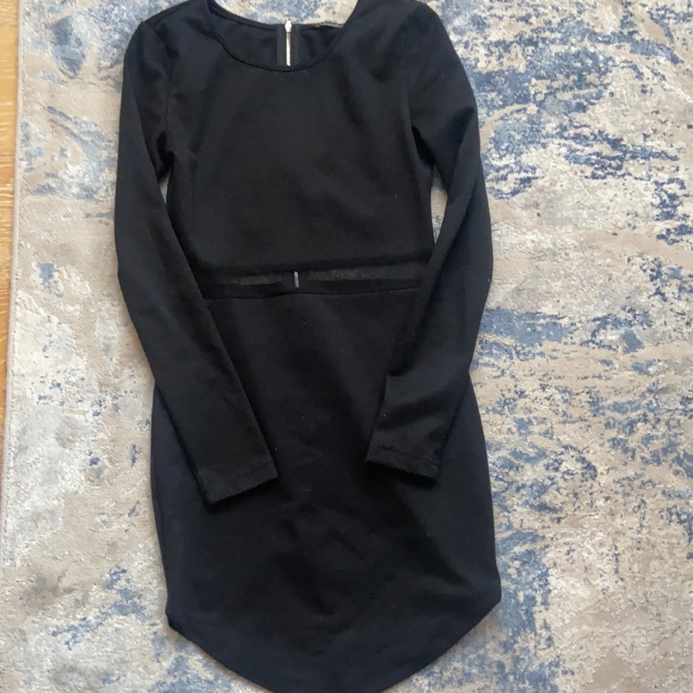 BLACK MINI DRESS